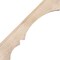 Ekena Millwork 3 1/2"W x 24"D x 24"H Balboa Smooth Knee Brace, Douglas Fir BRC04X24X24BOA00SDF - alternate 3
